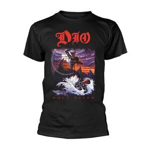 Dio Unisex Adult Holy Diver T-Shirt / Black